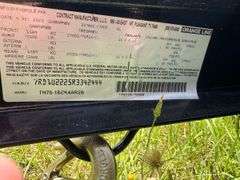 2023 Orange Line TH70-18BK4AR2B, VIN: 7RD1U2225R3342444