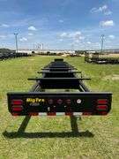 2020 Big Tex 12PT-40BK Pipe Trailer, VIN: 16V1P4524L2087450, Salvage Title