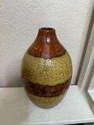 Decorative Box, Vases, and Artificial Plant