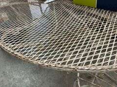 Metal Outdoor Patio Set - Table and Four Chairs
