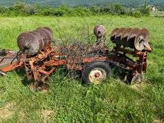 Disc-cart w/hydraulic jack, 14 F