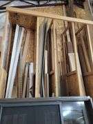 4 sections with lumber, some metal