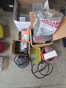 Mixed Lot of Fasteners, Drywall Anchors, Washers, and Sump Pump
