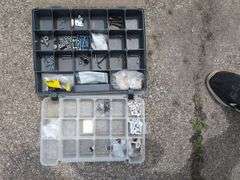 Tool Lot - Carpet Tools, Caulking, Tile Spacers, and Hardware Organizer