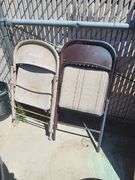 Folding Table and Chairs, sliding