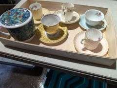 Collection of Fine China Cups and Saucers