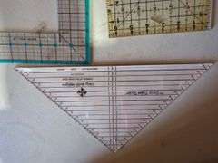Lot of 5 Quilting Rulers and Templates