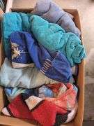 Assorted Textiles and Household Items
