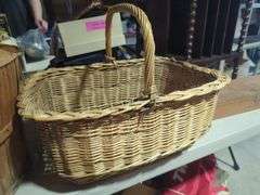 Collection of Baskets and Footstool