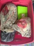 10 Totes of holiday decor, and household miscellaneous