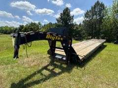 2019 BigTex 22GN-35BK+5MR Gooseneck Trailer, VIN: 16VGX3522L6052368, Salvage Title