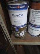 Assorted Wood Finishing Products: Sher-Wood Sealer, EuroCat Lacquer & More