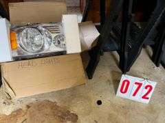 Household Items: Coolers, Headlights, Shop Vac, Storage Containers and More