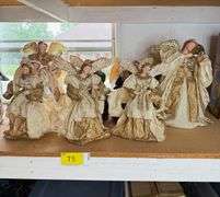 Collection of Decorative Angel Figures