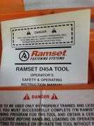 Ramset D45A Tool in Case with Accessories