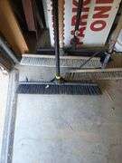 Lot of Various Push Brooms