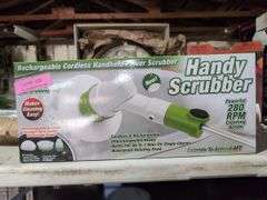 Handy Scrubber Rechargeable Cordless Power Scrubber