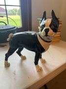 Cast Iron Boston Terrier Doorstop
