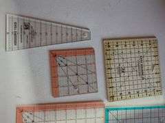 Lot of 5 Quilting Rulers and Templates