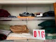 Assorted Household Linens and Pillows