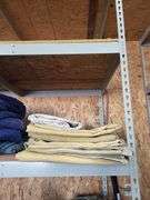 Lot of Various fireproof Tarps and Blankets