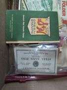 S&H Green Stamps, Q-Tips, and Bank Pins Lot