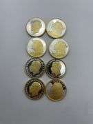Set of 8 "Mother Coin" and "Father Coin" .25 Troy oz Fine Silver Rounds