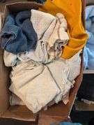 Assorted Textiles and Household Items