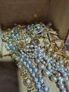 Costume Jewelry Collection in R.G. Dun Operas Cigar Box