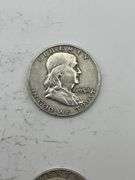 Franklin Half Dollar Coins - Lot of Five