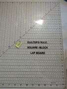 Two Quilting Rulers: Omnigrid and Square-Block Lap Board