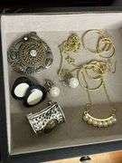 Jewelry Box with Costume Jewelry