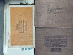 Vintage Cigar Boxes: Corina, Larks, and Bering