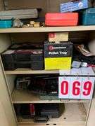 Cabinet with Tools, Manuals, Starlink Box, and More