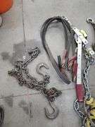 Lot of Ranch & Home Supply Come Alongs, Chains and Cables