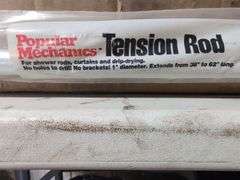 Retractable Baby Gate and Popular Mechanics Tension Rod