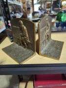 Three Bookends, Two Abraham Lincoln and One Elephant Farnan