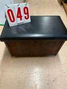 Lane Cedar Chest with Large Collection of Vinyl Records