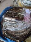 Silver Plated Serving Set: Platter, Butter Dish, and More