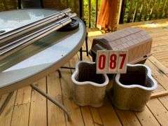 Outdoor Patio Furniture and Planters