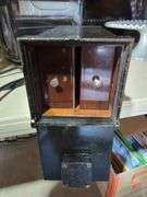 Painted Cast Iron Safe Box with Drawers