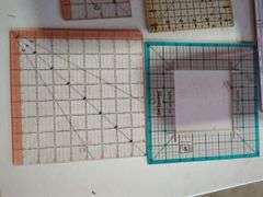 Lot of 5 Quilting Rulers and Templates
