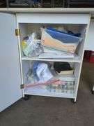 Sewing and Craft Table with Storage