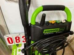 Greenworks Pro 2300 PSI Electric Pressure Washer with Olympic Deck Cleaner