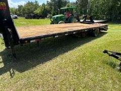 2019 BigTex 22GN-20BK+5MR Gooseneck Trailer, VIN: 16VGX2029L6020843, Salvage Title