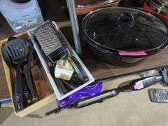 Assorted Kitchenware Lot: Cookware, Utensils, and More