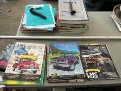 Chevrolet & GMC Truck Parts, Manuals, and Hubcaps Lot