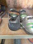 2 Pair of Ellwood Safety Appliance Co. Metal Instep Foot Guards