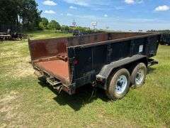 2015 Big Tex 10SR-12XLBK7SIR Dump Trailer, VIN: 16VDX1227G5052941, Salvage Title