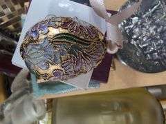 Box Lot of Perfume Bottles, Trinket Boxes, and Other Assorted Items